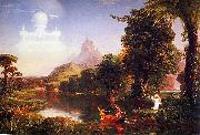 Thomas Cole The Voyage of Life Youth oil painting artist